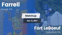Matchup: Farrell  vs. Fort LeBoeuf  2017