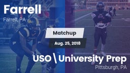 Matchup: Farrell  vs. USO\University Prep  2018