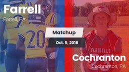 Matchup: Farrell  vs. Cochranton  2018