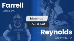 Matchup: Farrell  vs. Reynolds  2018