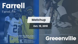 Matchup: Farrell  vs. Greeenville 2018
