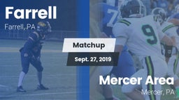 Matchup: Farrell  vs. Mercer Area  2019