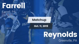 Matchup: Farrell  vs. Reynolds  2019