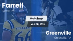 Matchup: Farrell  vs. Greenville  2019