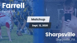Matchup: Farrell  vs. Sharpsville  2020