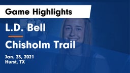 L.D. Bell vs Chisholm Trail  Game Highlights - Jan. 23, 2021