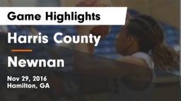 Harris County  vs Newnan  Game Highlights - Nov 29, 2016