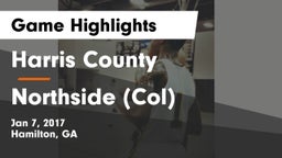 Harris County  vs Northside (Col) Game Highlights - Jan 7, 2017