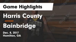 Harris County  vs Bainbridge  Game Highlights - Dec. 8, 2017
