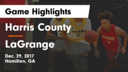 Harris County  vs LaGrange Game Highlights - Dec. 29, 2017