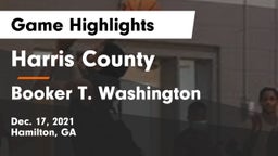 Harris County  vs Booker T. Washington  Game Highlights - Dec. 17, 2021