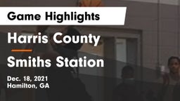 Harris County  vs Smiths Station Game Highlights - Dec. 18, 2021