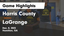 Harris County  vs LaGrange  Game Highlights - Dec. 8, 2023