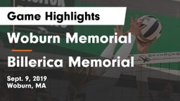 Woburn Memorial  vs Billerica Memorial  Game Highlights - Sept. 9, 2019