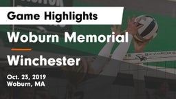 Woburn Memorial  vs Winchester Game Highlights - Oct. 23, 2019