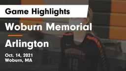 Woburn Memorial  vs Arlington  Game Highlights - Oct. 14, 2021