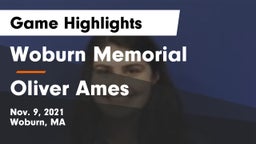 Woburn Memorial  vs Oliver Ames  Game Highlights - Nov. 9, 2021