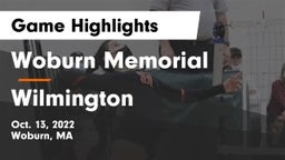 Woburn Memorial  vs Wilmington  Game Highlights - Oct. 13, 2022