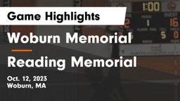 Woburn Memorial  vs Reading Memorial  Game Highlights - Oct. 12, 2023