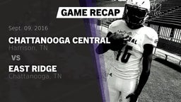 Recap: Chattanooga Central  vs. East Ridge  2016