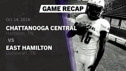 Recap: Chattanooga Central  vs. East Hamilton  2016