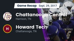 Recap: Chattanooga Central  vs. Howard Tech  2017