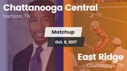 Matchup: Chattanooga Central vs. East Ridge  2017