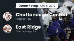 Recap: Chattanooga Central  vs. East Ridge  2017