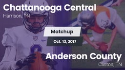 Matchup: Chattanooga Central vs. Anderson County  2017