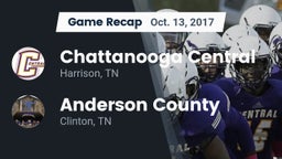 Recap: Chattanooga Central  vs. Anderson County  2017