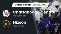 Recap: Chattanooga Central  vs. Hixson  2017