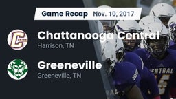 Recap: Chattanooga Central  vs. Greeneville  2017