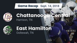 Recap: Chattanooga Central  vs. East Hamilton  2018