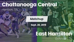Matchup: Chattanooga Central vs. East Hamilton  2019