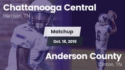 Matchup: Chattanooga Central vs. Anderson County  2019