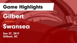 Gilbert  vs Swansea  Game Highlights - Jan 27, 2017