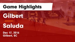 Gilbert  vs Saluda  Game Highlights - Dec 17, 2016