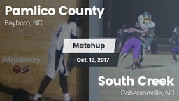 Matchup: Pamlico County High vs. South Creek  2017