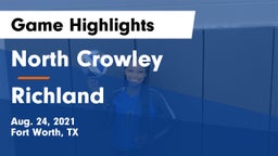 North Crowley  vs Richland  Game Highlights - Aug. 24, 2021