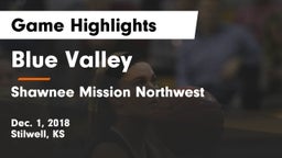 Blue Valley  vs Shawnee Mission Northwest  Game Highlights - Dec. 1, 2018