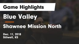 Blue Valley  vs Shawnee Mission North  Game Highlights - Dec. 11, 2018