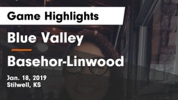 Blue Valley  vs Basehor-Linwood  Game Highlights - Jan. 18, 2019