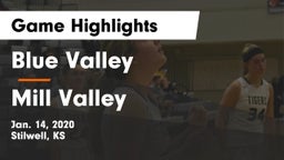 Blue Valley  vs Mill Valley  Game Highlights - Jan. 14, 2020