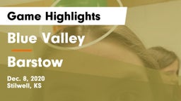 Blue Valley  vs Barstow  Game Highlights - Dec. 8, 2020