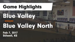 Blue Valley  vs Blue Valley North  Game Highlights - Feb 7, 2017