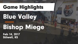 Blue Valley  vs Bishop Miege  Game Highlights - Feb 14, 2017