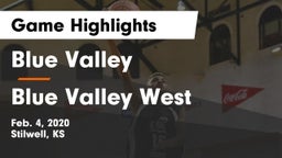Blue Valley  vs Blue Valley West  Game Highlights - Feb. 4, 2020