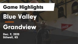 Blue Valley  vs Grandview  Game Highlights - Dec. 9, 2020