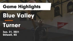 Blue Valley  vs Turner  Game Highlights - Jan. 21, 2021