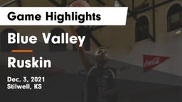 Blue Valley  vs Ruskin  Game Highlights - Dec. 3, 2021